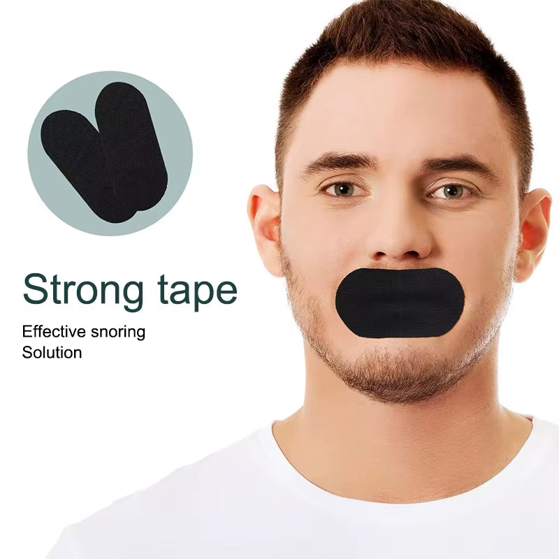 30 Pcs Sleep Better Mouth Tape & Nasal Strips for Snoring Relief - Improved Breathing & Restful Nights